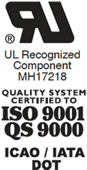 UL认可的ISO 9001点