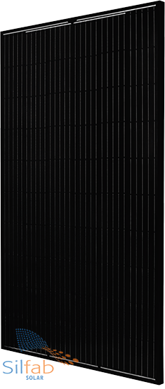 硅晶单色黑色太阳能电池板