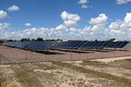 IronRidge ground mounted solar system