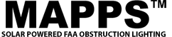 MAPPS Solar Powered FAA Obstruction Lighting 太阳能动力FAA障碍灯
