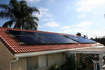 加拿大住宅太阳能电池板电动机系统