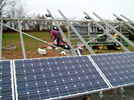 住宅地面安装太阳能系统