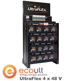 Ecoult UltraFlex 48V Deka超电池储能系统