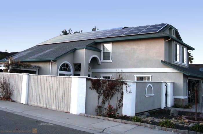 7千瓦家庭组成屋顶太阳能系统-罗斯维尔