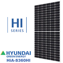 现代HiA-S360HI 360 w太阳能电池板-批发价格