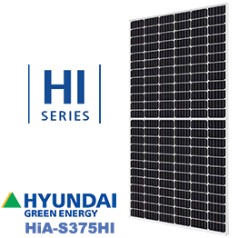 现代HiA-S375HI 375 w太阳能电池板-批发价格