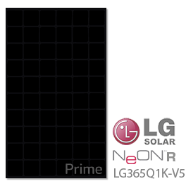 LG NeON R Prime LG365Q1K-V5 365W太阳能电池板-低价