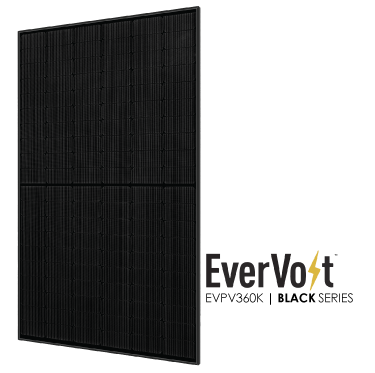 松下EverVolt™黑色系列360W太阳能电池板