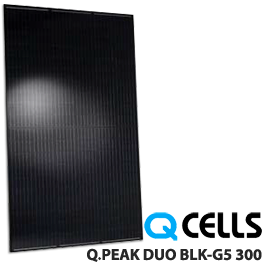 Q CELLS Q. peak DUO BLK-G5 300全黑太阳能电池板-低价