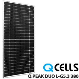 Q CELLS Q. peak DUO L-G5.3 380 380W太阳能电池板-低价