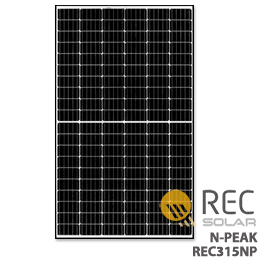 REC315NP 315瓦REC n峰太阳能电池板-低批发价格