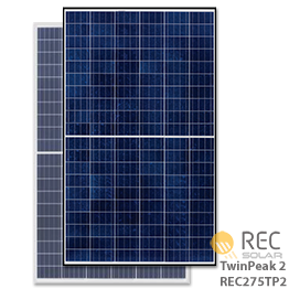 批发REC双峰2 REC275TP2太阳能模块- 275瓦
