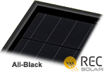 REC NP BLK2太阳能电池板黑色框架