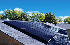 住宅光伏系统与Silfab太阳能电池板