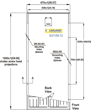 SLP150-12维度