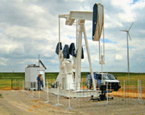 石油和天然气井口