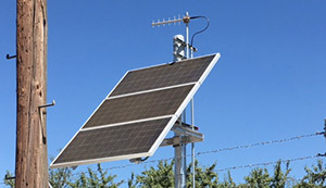 无线1类2类油气监测太阳能系统