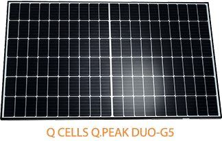 Q CELLS Q. peak DUO-G5太阳能电池板地面