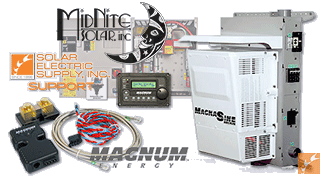 Magnum Midnite太阳能电池备份系统