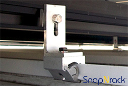 SnapNrack系列500站缝金属钳屋顶安装系统