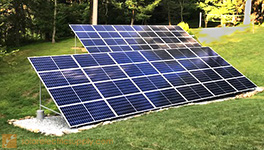 地面安装的SolarEdge太阳能系统安装
