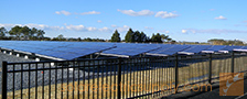 地面安装72电池太阳能电池板系统为美国政府