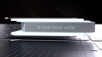 αn型Mono太阳能板晶片