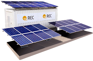 商用工业REC N-Peak太阳能电池板系统