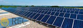 REC太阳能电池板系统