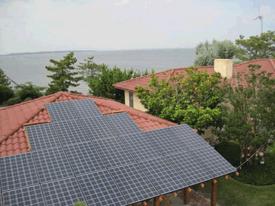 住宅并网太阳能系统