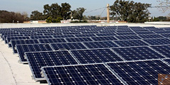 平屋顶太阳能系统