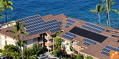 斜屋顶太阳能系统