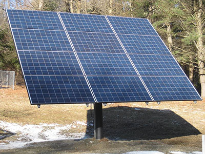 地面安装的住宅太阳能系统