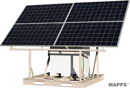 橇装便携式太阳能发电系统