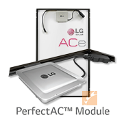 LG ACe完美交流太阳能电池板与微逆变器