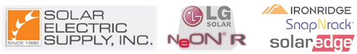 LG NeON R太阳能电池板SolarEdge系统横幅