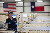 美国Mission太阳能电池板工厂