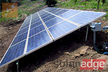 地面安装的SolarEdge太阳能系统