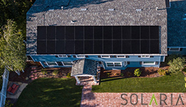 家用Solaria PowerXT太阳能电池板系统