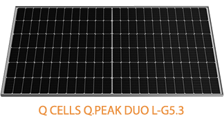 Q CELLS Q. peak DUO L-G5.3太阳能电池板接地