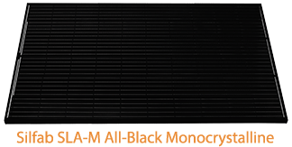 Sifab Mono全黑的太阳能电池板系统