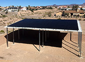 太阳能车库遮荫结构