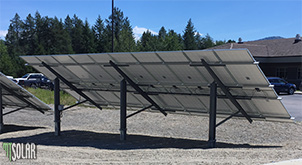 MT太阳能系统在停车场
