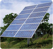 顶杆太阳能安装系统